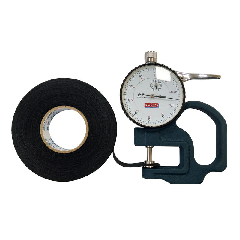 Selbstbewegendes Klebstreifen-Polyester-Gewebe-Material des schwarzen Farblanglebigen gutes