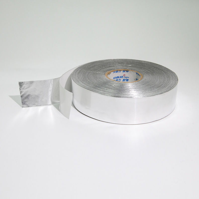 Hitzebeständiges selbstklebendes Aluminiumfolie-acrylsauerband 25M Length Silver Color