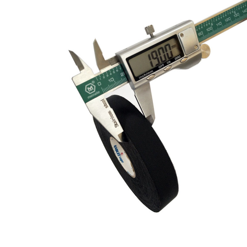 0.35mm schwarzes Farbfahrzeugleitungs-Verpackungs-Band für Fahrzeug-Technik-Verdrahtung