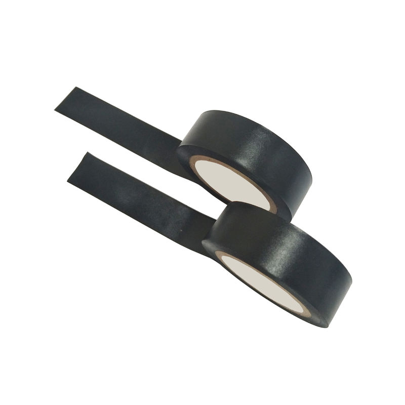 Schwarze dauerhafte chemische beständige 38mm 50mm Breite Farbisolierung PVC-Band-