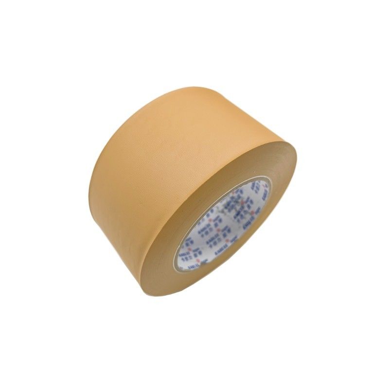 Breite 60cm leicht zu reißen PVC Verpackungsteppich Selbstklebstoff Braun Farbe