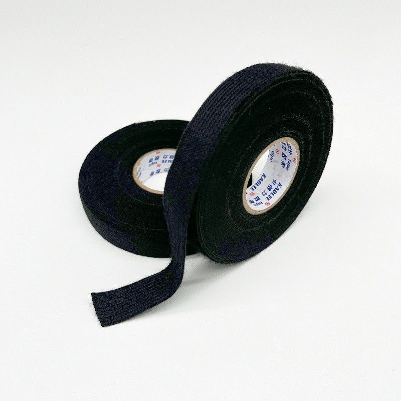 Professionelle Vollschwarze T58 Nichtgewebtes Gewebe Material Fleece Drahtband für Drahtbügelkabel