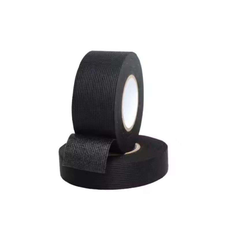 Automobilkabelband Schwarzes elektrisches Band wasserdicht Hitzebeständiges Fleece-Tape für Drähte