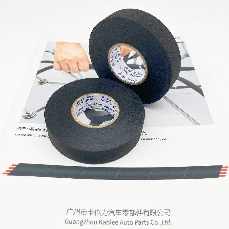 T01 Klebeband aus schwarzer PET-Täuberei für Klebe- und Schutzzwebe