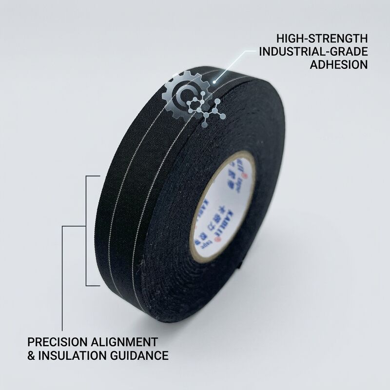 50mm x 25m Soft Fleece Wiring Harness Tape Noise Damping Strong Adhesion KBL-T02