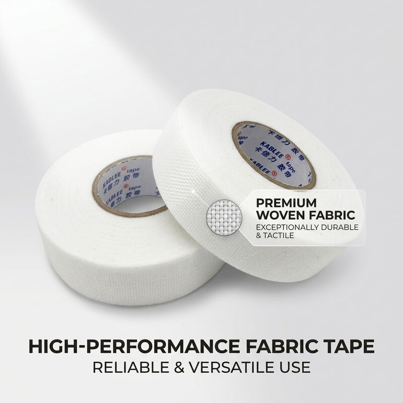 Automotive Adhesive Tape 0.28mm Wire Harness Wrap Acoustic Noise Reduction for Cabin Interior Self-Extinguishing